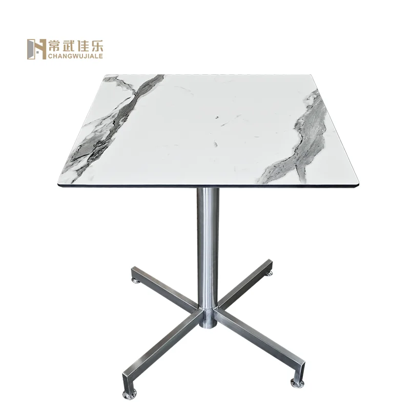 Hua jiale High Quality Wholesale Custom Cheap phenolic resin compact laminate panel price garden table hpl square table