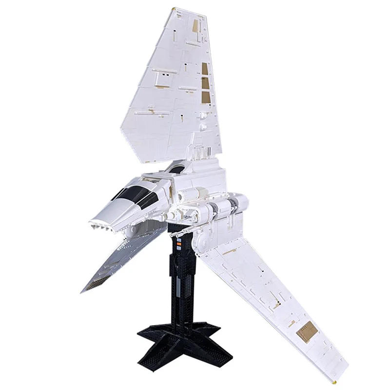 Space Military Series Wars MOC Imperial Flying Shuttle Model Building Blocks Movie Collection Bricks Kids DIY Toys Xmas Gifts