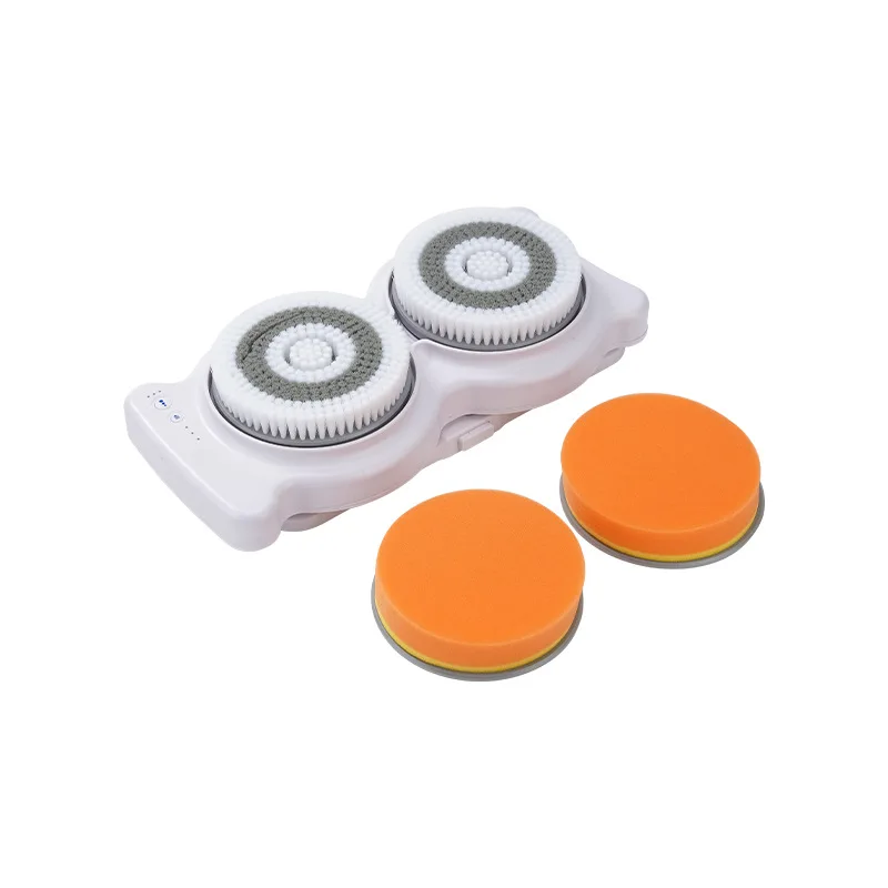 Automatic bath brush rotary back rub machine