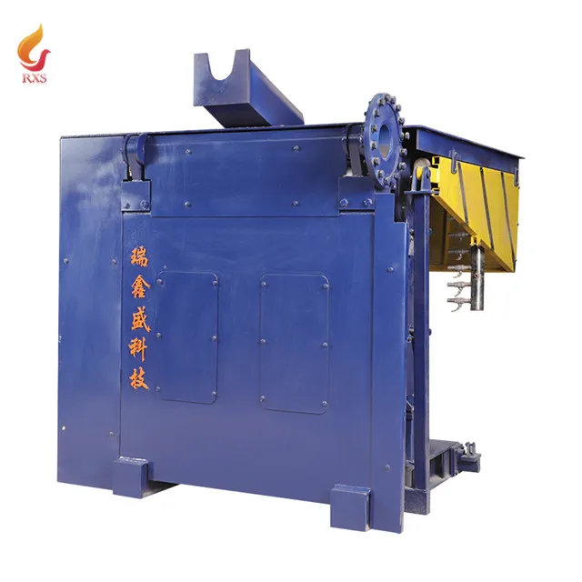 Induction magnetic melting  furnace for copper smelting