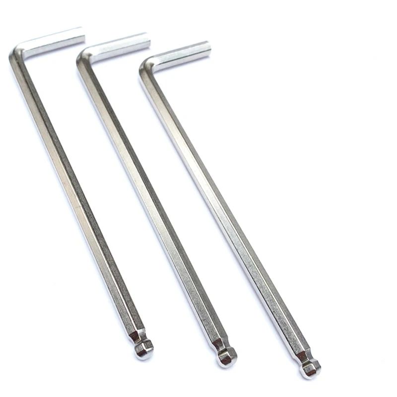 China wholesale L Type Wrench Ball Point Hex Allen Key Anti-Theft Set Wrench