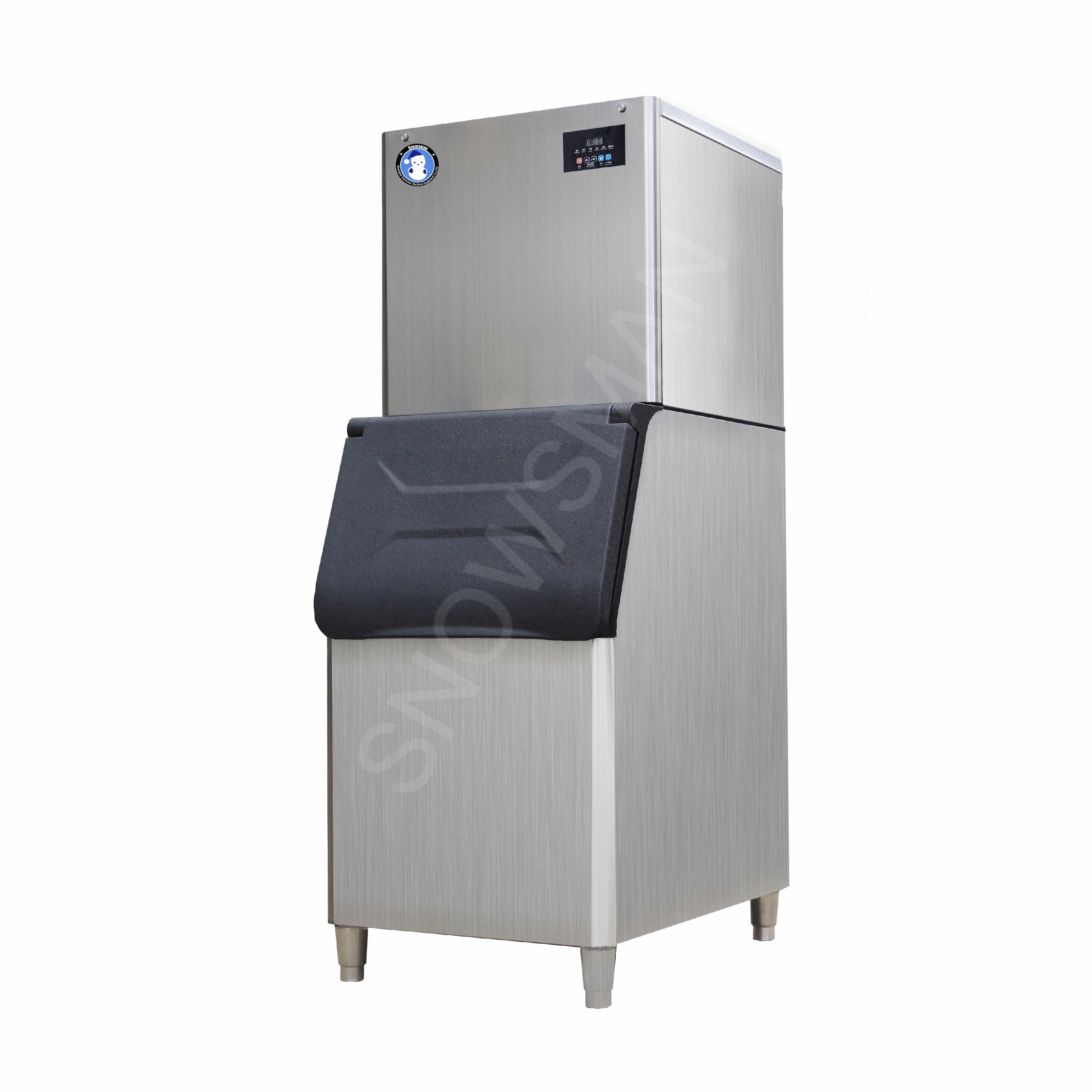 
Shanghai ice cube machine manufacturer 700lb/24H with ail cooling ice maker machines for Malaysia 