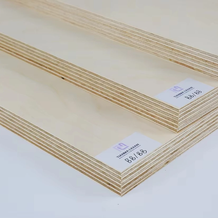 Customize Multiple Sizes 18mm Wood Full Birch Plywood Sheet 4x8 for Furniture Making