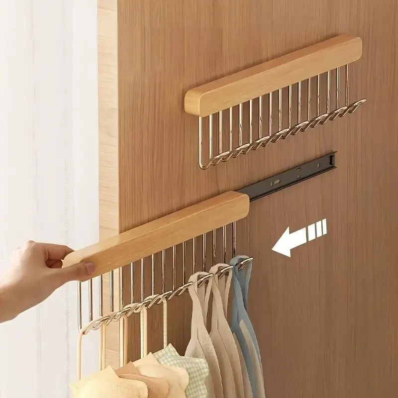 pull out closet rod closet clothes hanger rail pull out wardrobe pole for hanging clothes