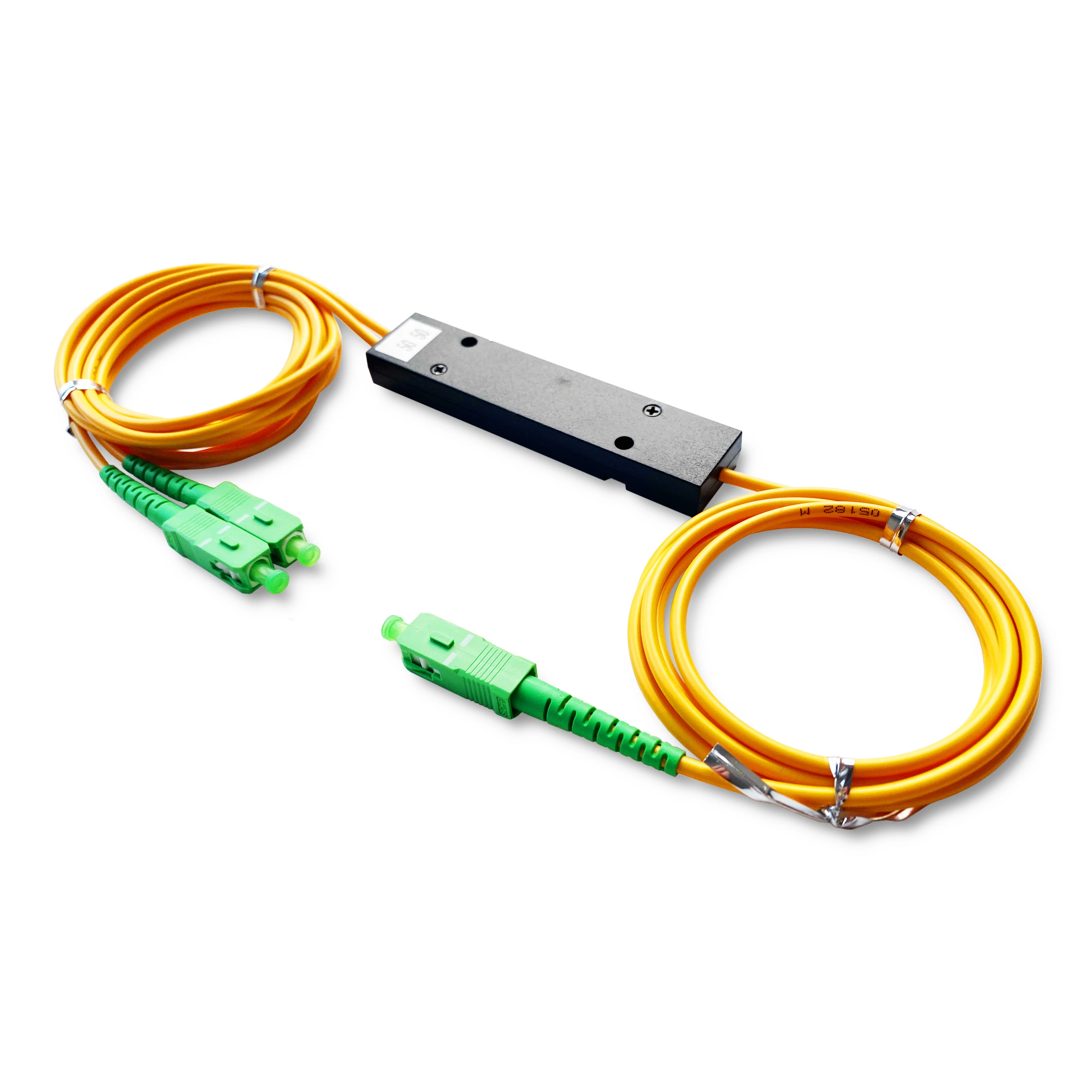 FTTH ABS Box FBT 1x2 Splitter  Fiber Coupler fiber connector Factory supply fiber optical coupler