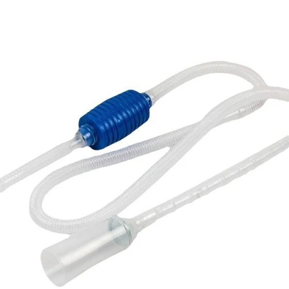 Aquarium Siphon Fish Tank Syphon Vacuum Cleaner Pump Semi-automatic Water Change Changer Gravel Water Filter Acuario Accessories