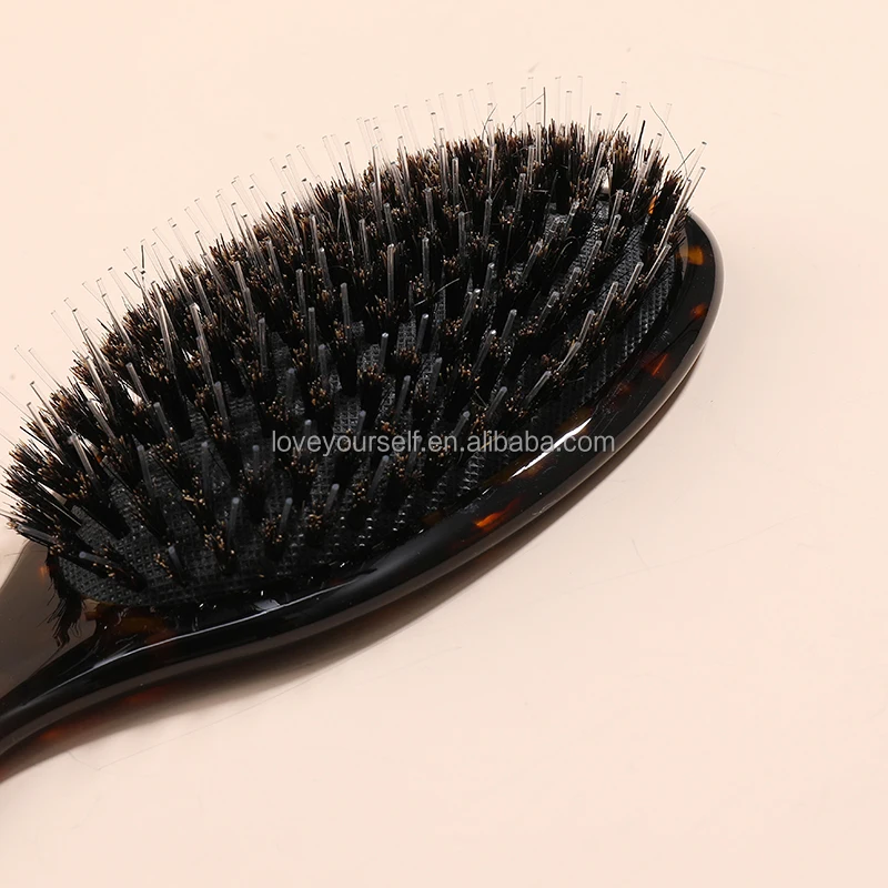 MiDairy 3D hair combs brush 10mm supper thick  cellulose acetate Massage bristle  air cushion comb
