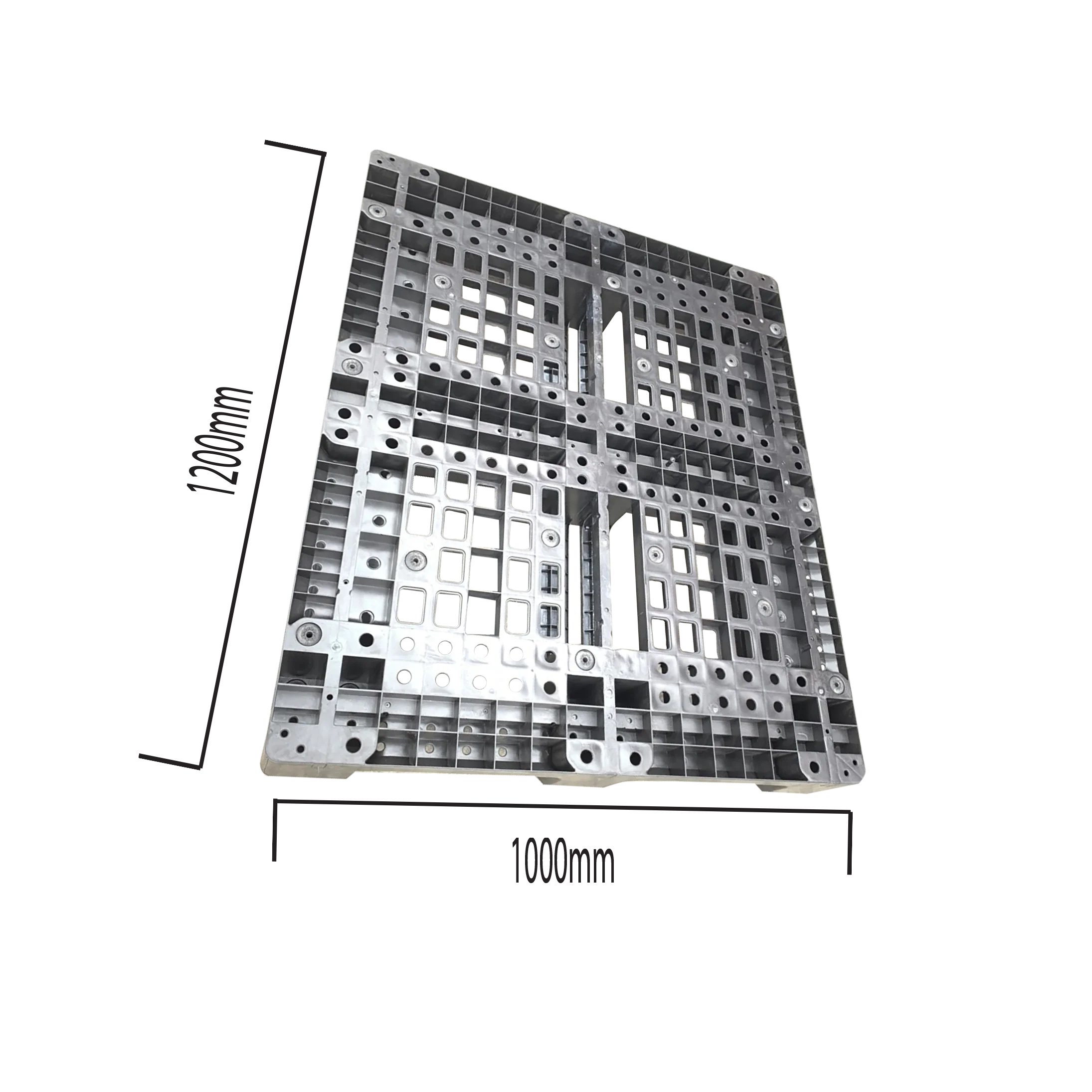 
Top Quality Heavy duty double sided HDPE large stackable reversible plastic pallet 