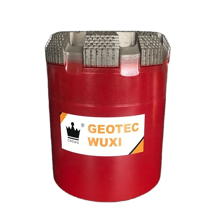 Mining tool T6 76/T6 86/T6 101/T6 116/T6131/T6 146 surface set diamond drill bit for wireline core drilling tools