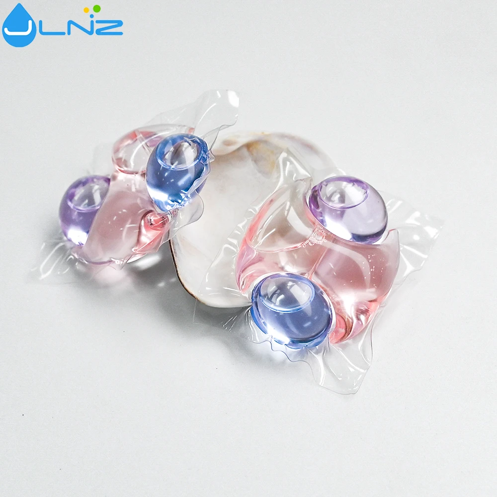 OEM cleaning product laundry beads cloth washing detergent pods liquid 3 in 1 laundry pods 2023 new products