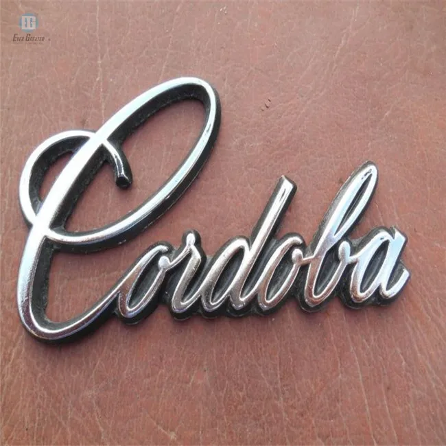 25 Years Manufacture Custom Made  Plastic Car Emblem Badges Auto Emblems Plastic Emblem Stickers