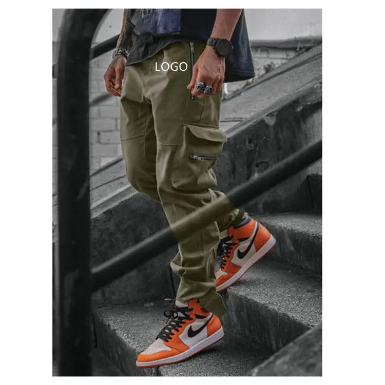 2020 Casual wholesale custom track jogging pants cotton sportswear pants slim fit gym mens jogger sweatpants