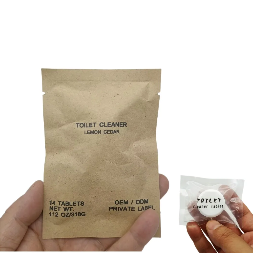 Private Label Automatic Bleach Tank Bowl Cleaning Cleaner Tablets for Toilets