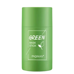 PAQIMAN Green Tea Mask Stick Private Label Moisturizing Firming Whitening Facial Masks Dead Sea Mask Clay
