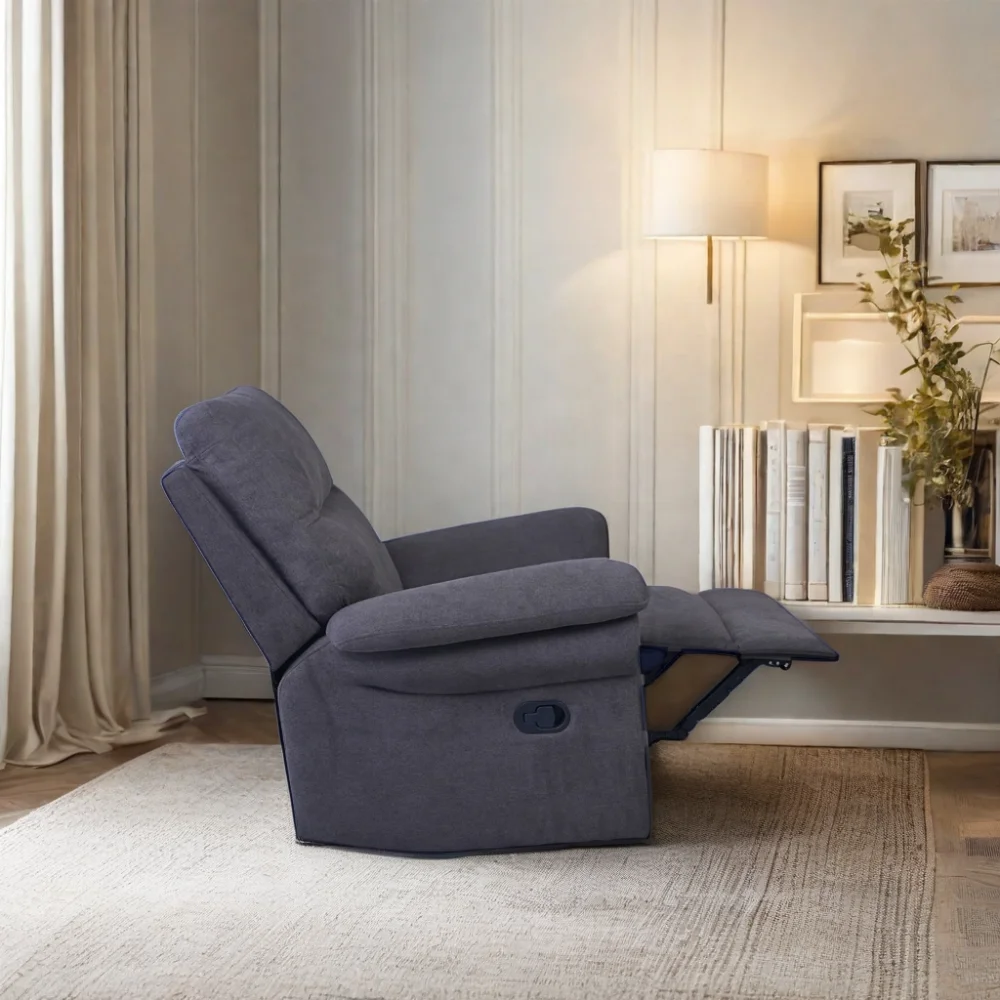 Modern One-Seater Leather Sofa Chair With Extendable Multifunction & Massage Feature Factory Direct Set for Dining Hot Sale