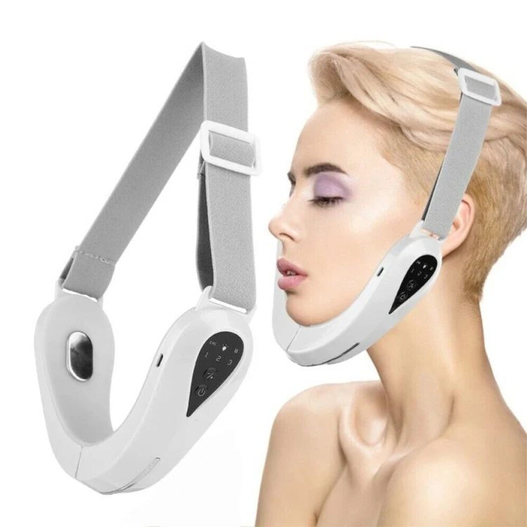 New Electric Microcurrent Facial Device Lifting Slimming V Face Shaping Massager Double Chin Reducer Face Lifting Machine