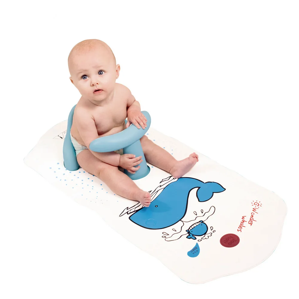 BBCare Baby Safety Bath Seat Support Combined with an Extra-Long Mat