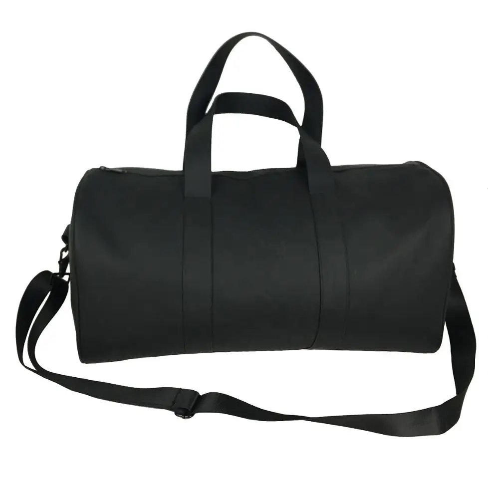 
Waterproof custom travel leather gym duffle sports bag 