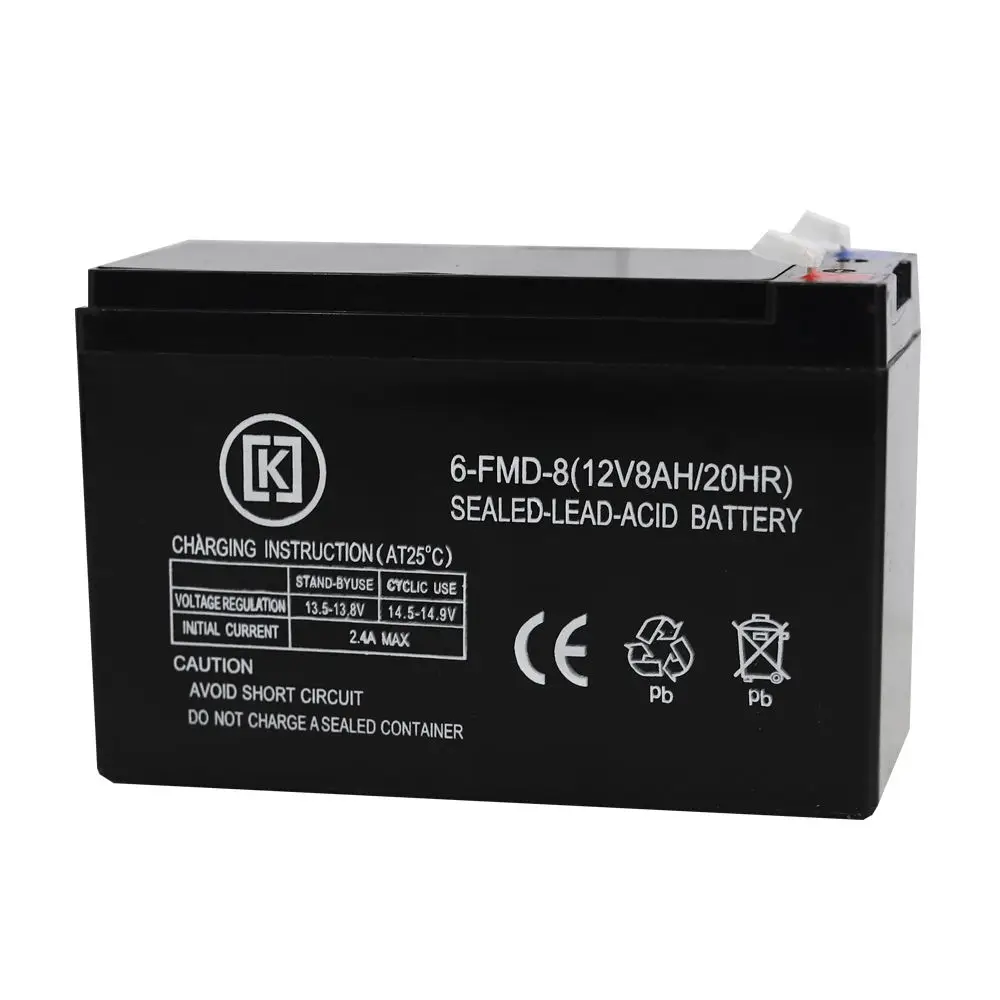 12v 8ah 12v 7ah 12v 12ah 20HR Аккумулятор для хранения энергии герметичный свинцово-кислотный аккумулятор