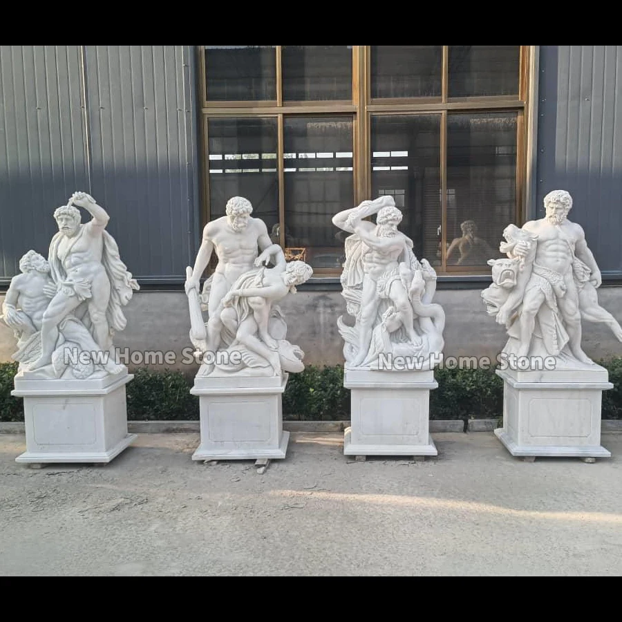 Hand Carved Antique Marble Hercules Statue famous Farnese Hercules marble sculpture for sale