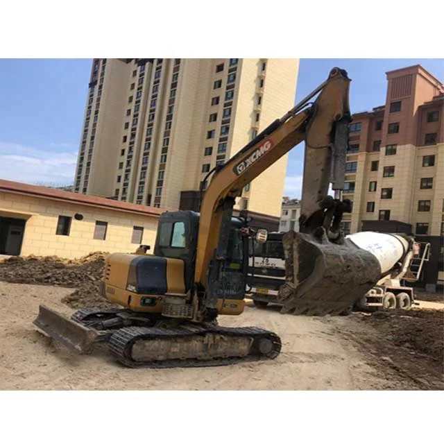 6 tons crawler hydraulic excavator XE60DA used excavator is suitable for municipal construction road rehabilitation project