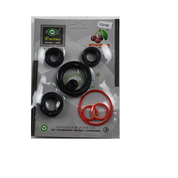 Motorcycle engine rubber nbr Oil Seal Kit CG125 CG150