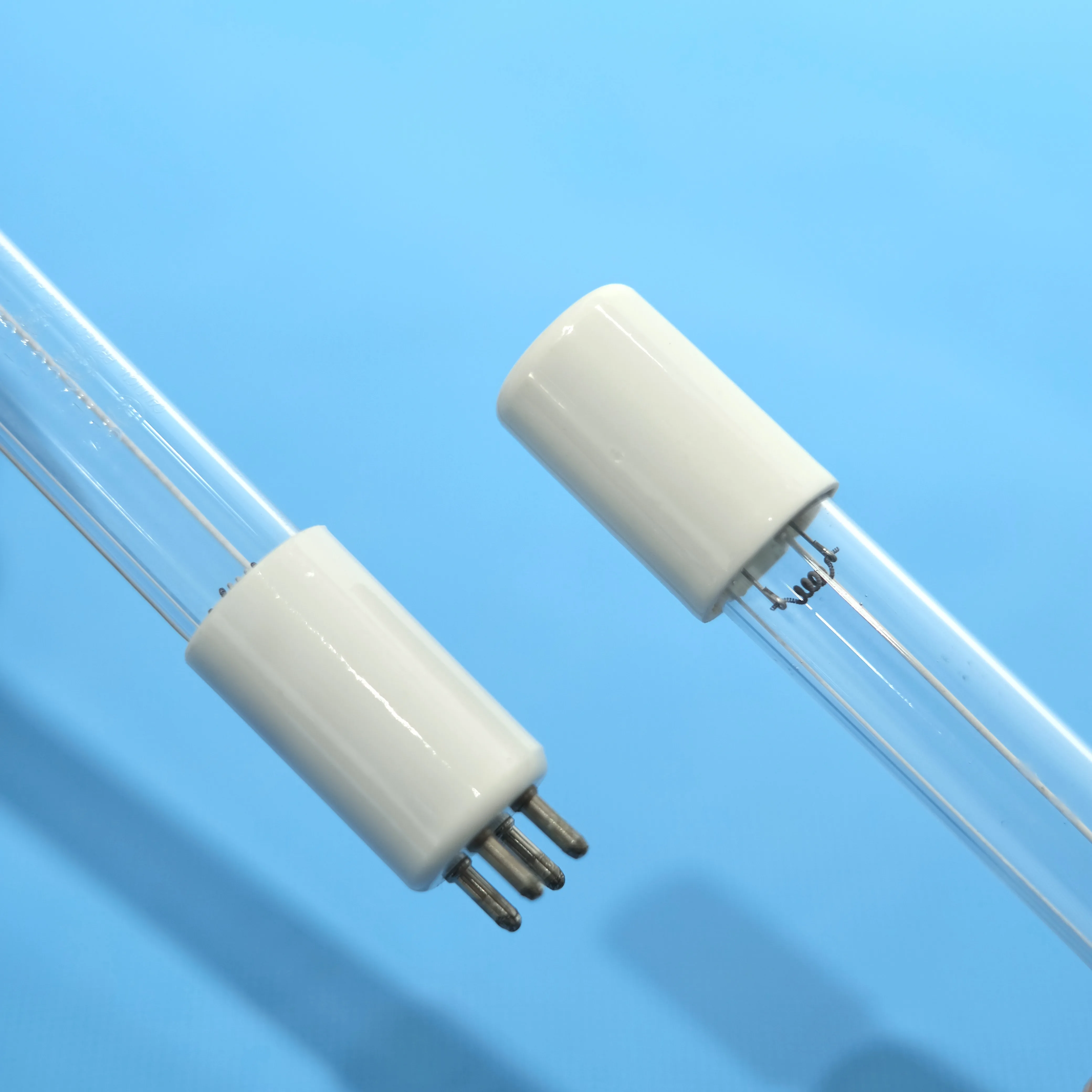 GPHA357T6L-57W Four Pins Uv Lamp 254nm Quartz Tube Amalgam Uv Disinfection Ultraviolet Germicidal Lamp For Water Sterilizer