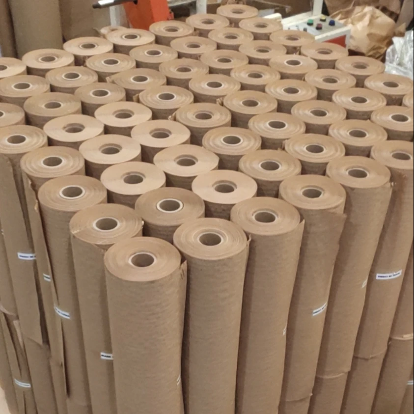 Die cut kraft honeycomb brown Paper  Wrap paper wrap