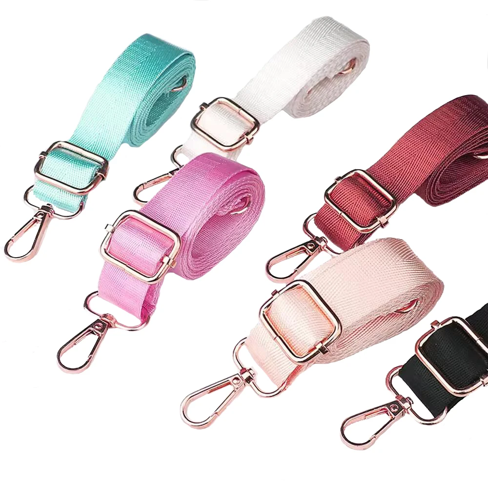 Adjustable Women Lady Girl Shoulder Bag Nylon Strap Belt Replacement polyester bag strap for mini bag