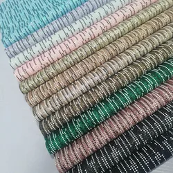 Artificial Synthetic faux PU leather shiny pretty magical printed glitter leather fabric for shoes bags