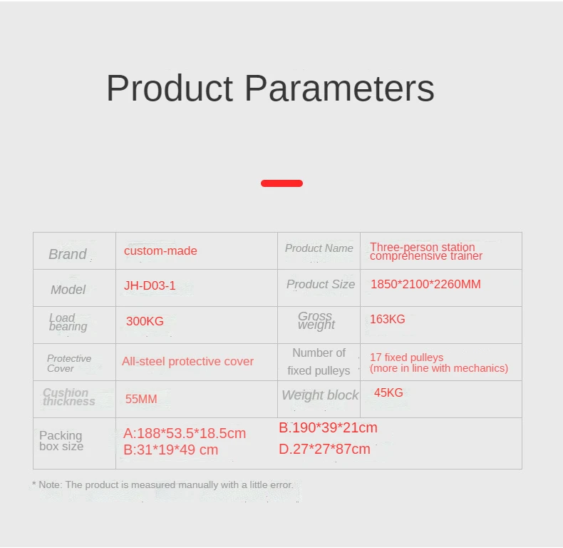 Manufacture Multi Station Gym Equipment Squat Rack Cross Over Trainer Machine For Strength Training