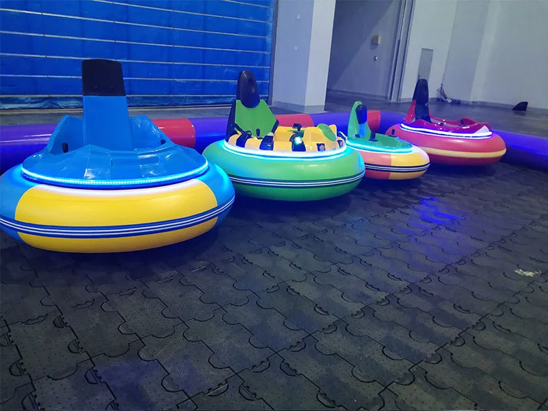 Amusement park rides electric battery operated inflatable ice bumper cars price for adults and children