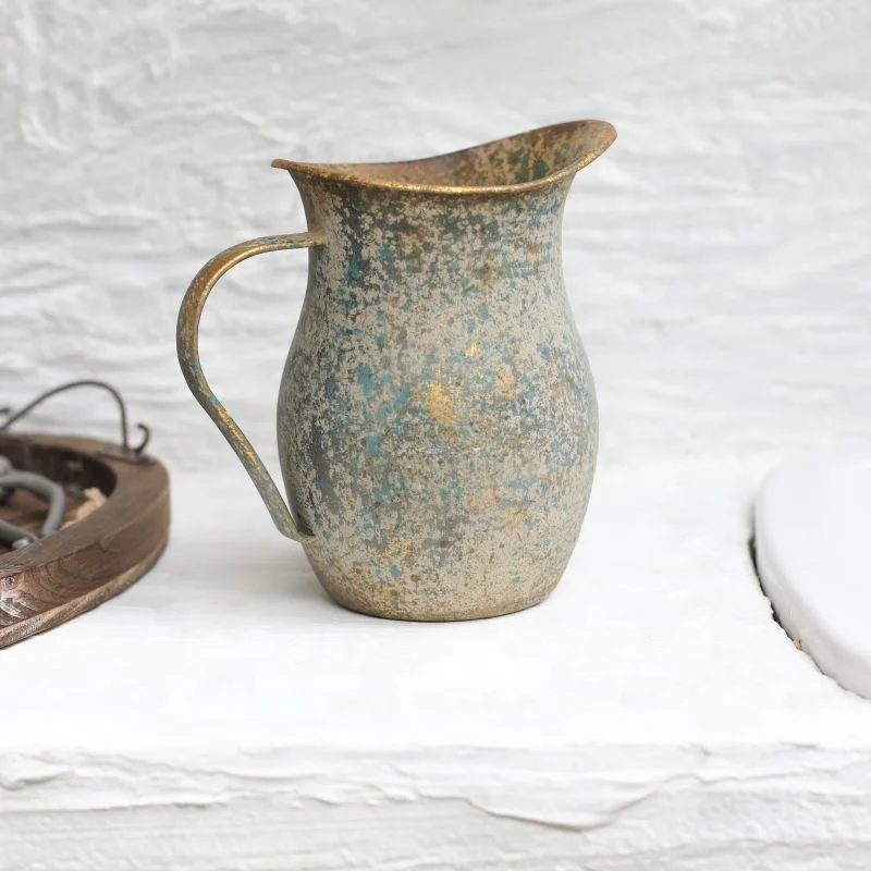 Decorative Pitcher Metal Coffee Espresso Milk Can  Steaming Milk Jug Frothing Pitcher Home Ornaments