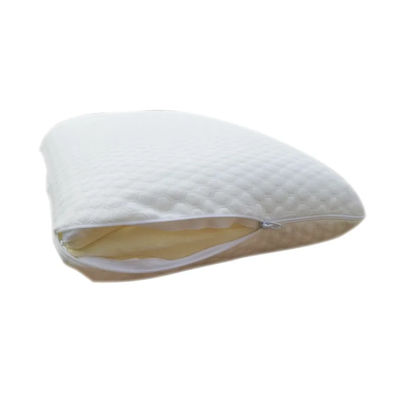 
Back side sleeper firm support healthy bamboo memory foam bed pillow 