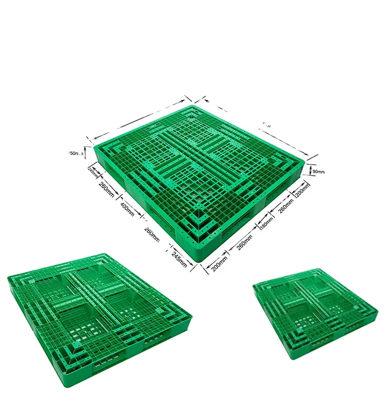 Экспортный склад, прочный большой Штабелируемый высокопрочный гигиенический пластиковый поддон HDPE по заводской цене