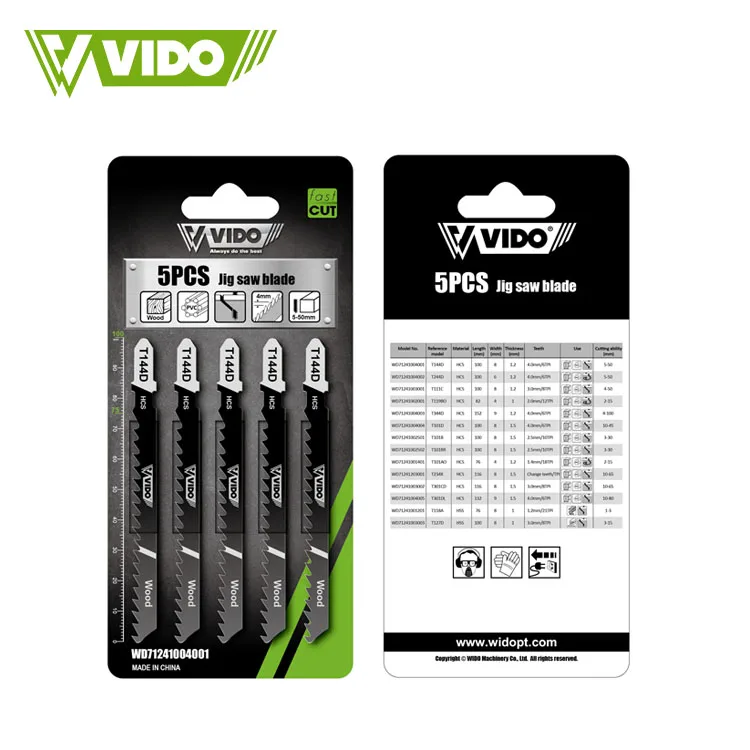 VIDO power tools accessories hss hcs jig saw blade