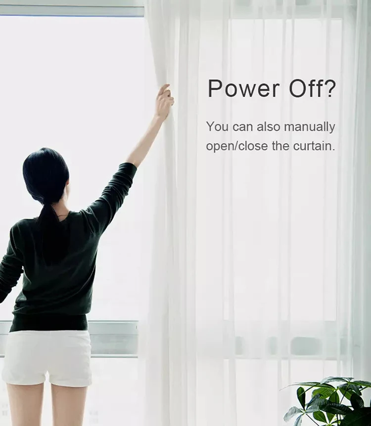 
New Design Curtain Motor WiFi Control Electric Curtain Motor Tuya Smart WiFi Curtain Motor 