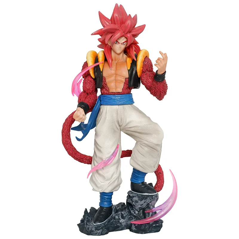 GT Z Super Saiyan 4 Gogeta figure model 25cm cheap PVC toy Anime Dragon Balls figure