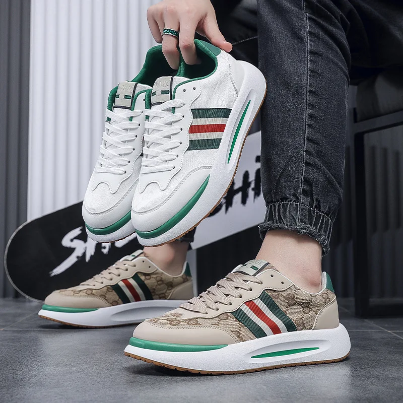 RTS Custom OEM High Quality men running shoes men sports shoes men walking style shoes GG GD fashion casual sneakers zapatos