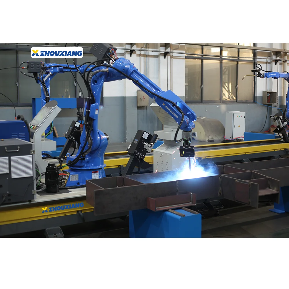 Высокоточный Интеллектуальный сварочный робот Cnc Роботизированная рабочая станция на рельсе