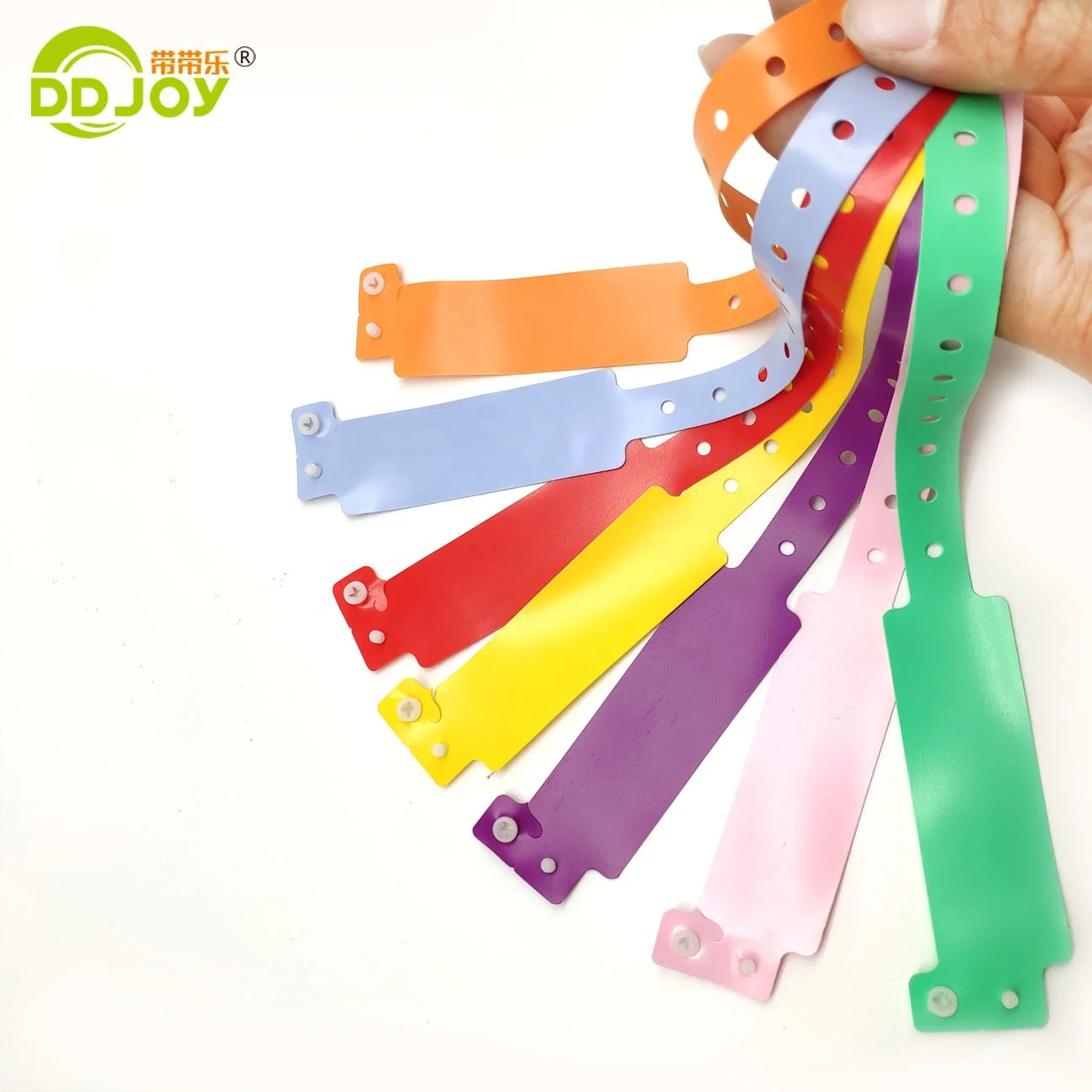 Cheap security event vinyl material play park ID wristband bracelets for kids