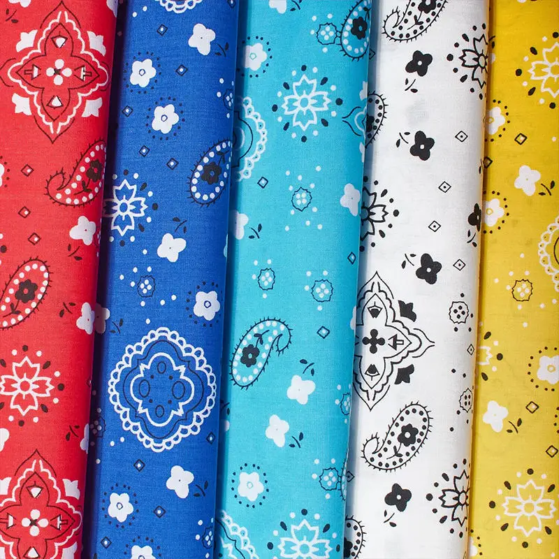 custom silk bandana printed classic logo cotton bandana custom design multifunctional colourful satin bandana for men