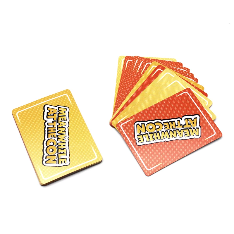 Custom card game custom printing Custom Multi color print poker oil family cards playing game cards printer