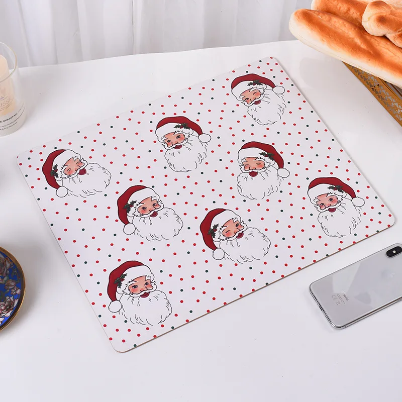 Waterproof Kitchen Table Mat Drawers Cabinet Shelf Liners Non Slip  wood Placemat