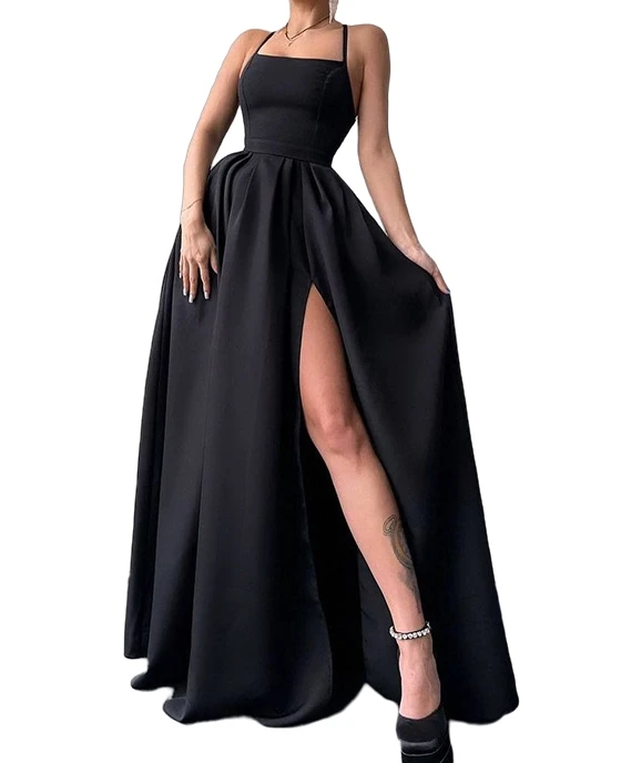 Dinner Clothes Lady Formal Evening Gowns Maxi Dress Ladies Women Elegant Prom Dresses