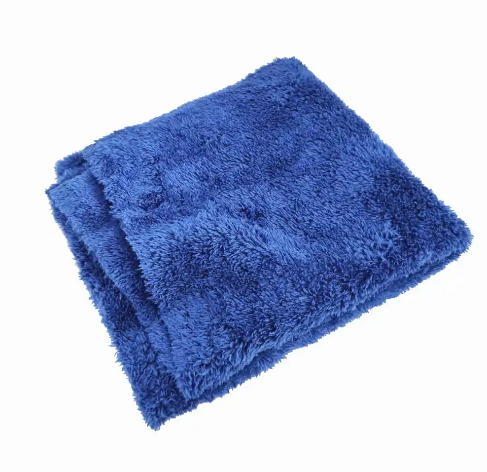 Microfiber Edgeless Car Polishing Towel Protection Car Paint Soft Absorbent Washer Cloth Car Drying Towel