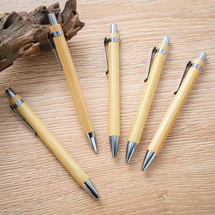 Cheap Price Eco Friendly Bamboo Custom With Logo wooden pen case wooden pen Wood Bamboo Pen