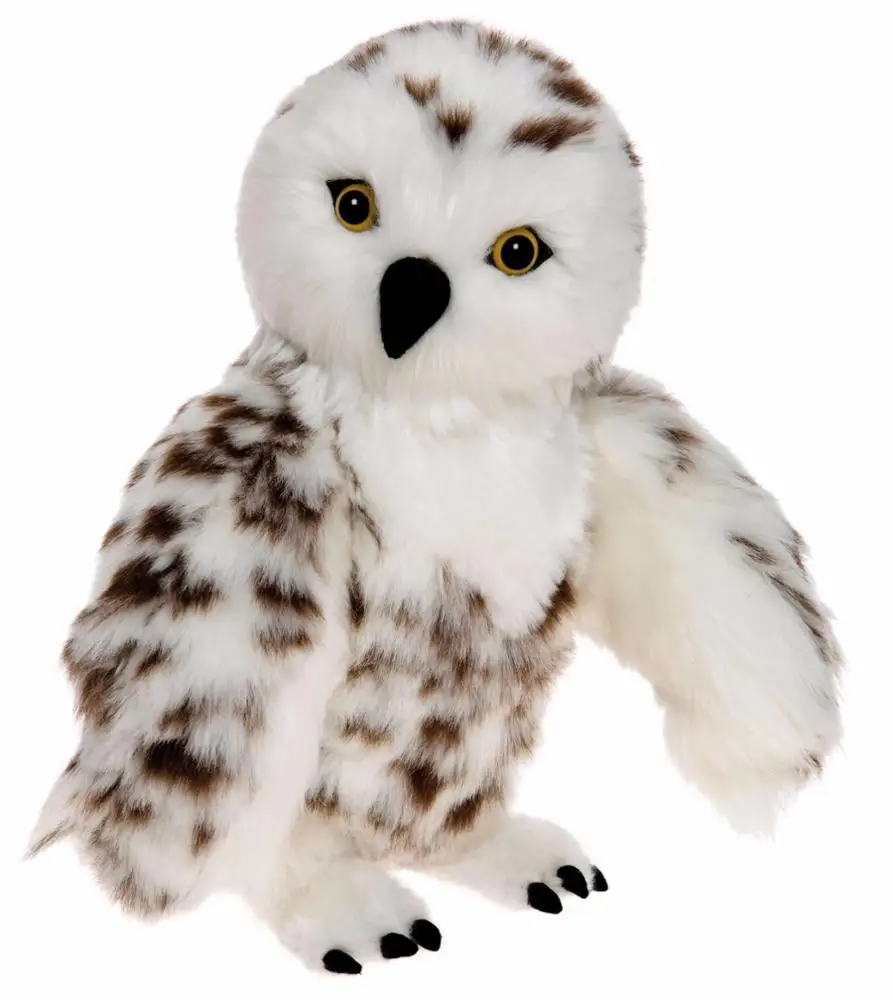 Hot Sale Custom 8' Soft Plush Animal White Owl Plush Toy