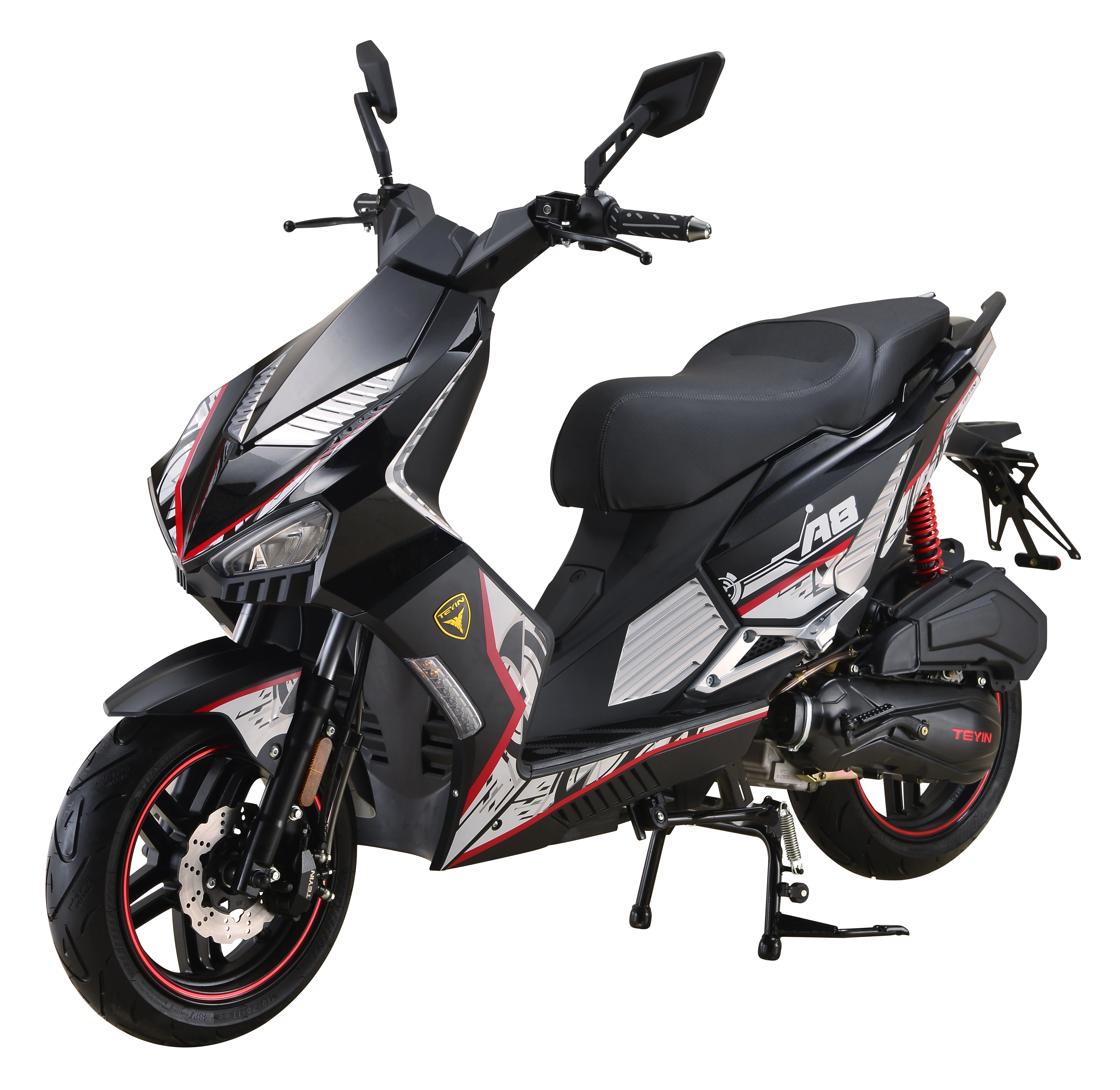 New fashionElectric Motorcycle for Commuting Speed up (Euro 5) A8  Euro-5 approved 50cc (TY50QT-19D) eec