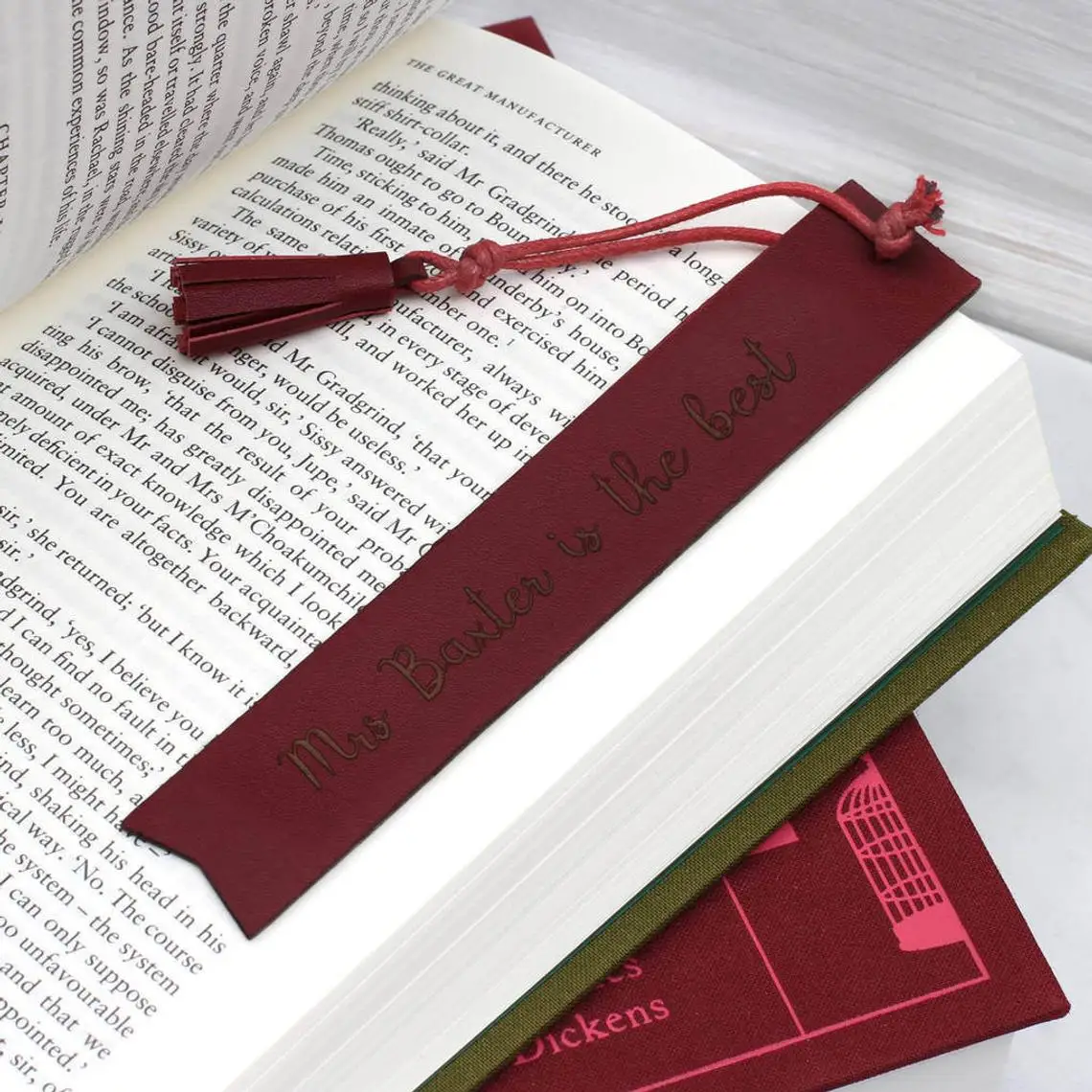  Кожаная Закладка для книг подарок на день рождения годовщину закладки с